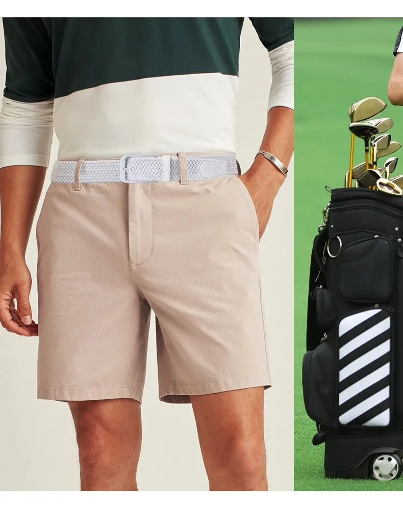 Golf Belt Men and Women New Summer Canvas Woven Leisure Sports Elastic Joker Advanced Waistband