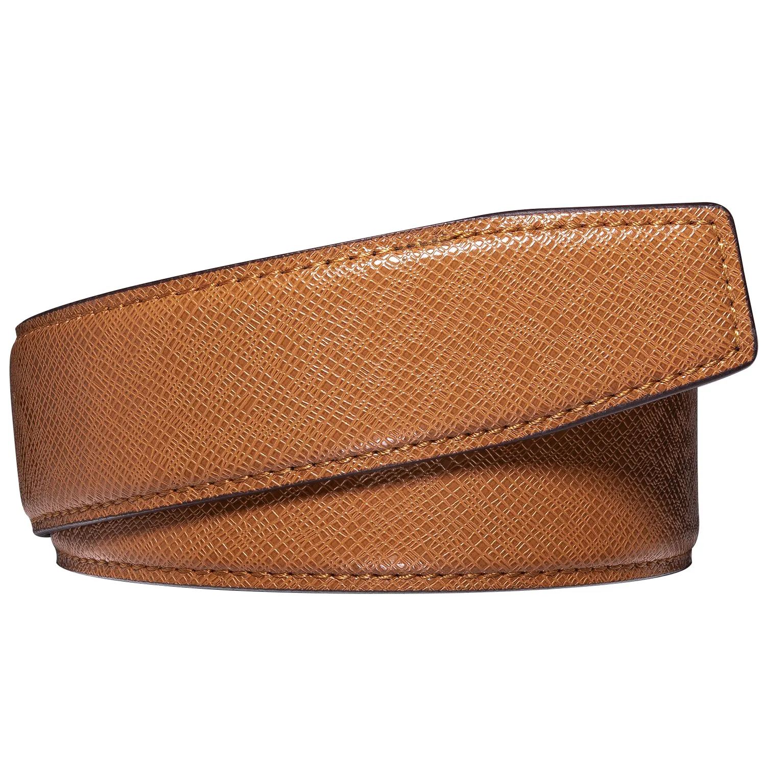 Hi-Tie Men's Orange Brown Belt for Jeans New Yellow Green Blue Leather Jeans Belts Fashion Cowboy Genuine Leather Belt Strap