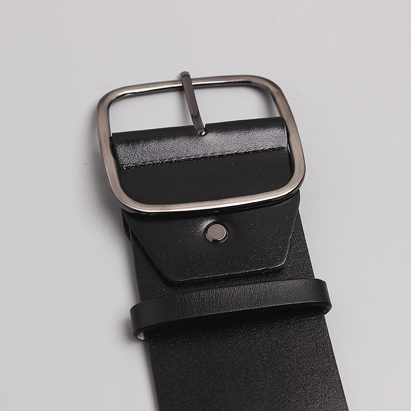 Brand Quality WIde Belt Black Cow Leather Waistband for Women Winter Dress Waist Belt Corset European Genuine Leather Women Belt