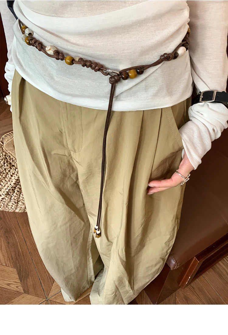 Bohème Ethnic Floral Waist Chain For Women Retro With Skirts And Jeans A Belt With A Unique Design And A Rhin Leather Strap