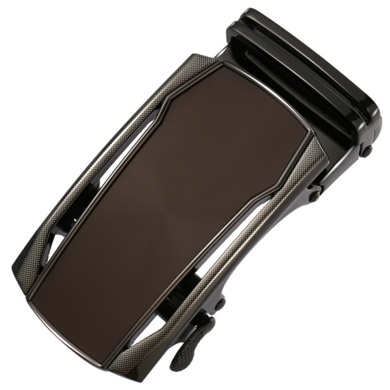 Fashion Men's Business Alloy Automatic Buckle Unique Men Plaque Belt Buckles 3.5cm Ratchet Men Apparel Accessories LY136-22000