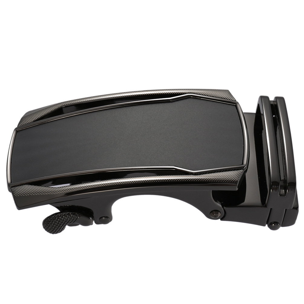 Fashion Men's Business Alloy Automatic Buckle Unique Men Plaque Belt Buckles 3.5cm Ratchet Men Apparel Accessories LY136-22000