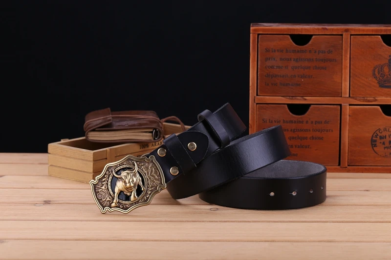 big buckle real leather belts for men mens belts luxury 100% genuine leather camel brown punk cowhide Chinese style high quality