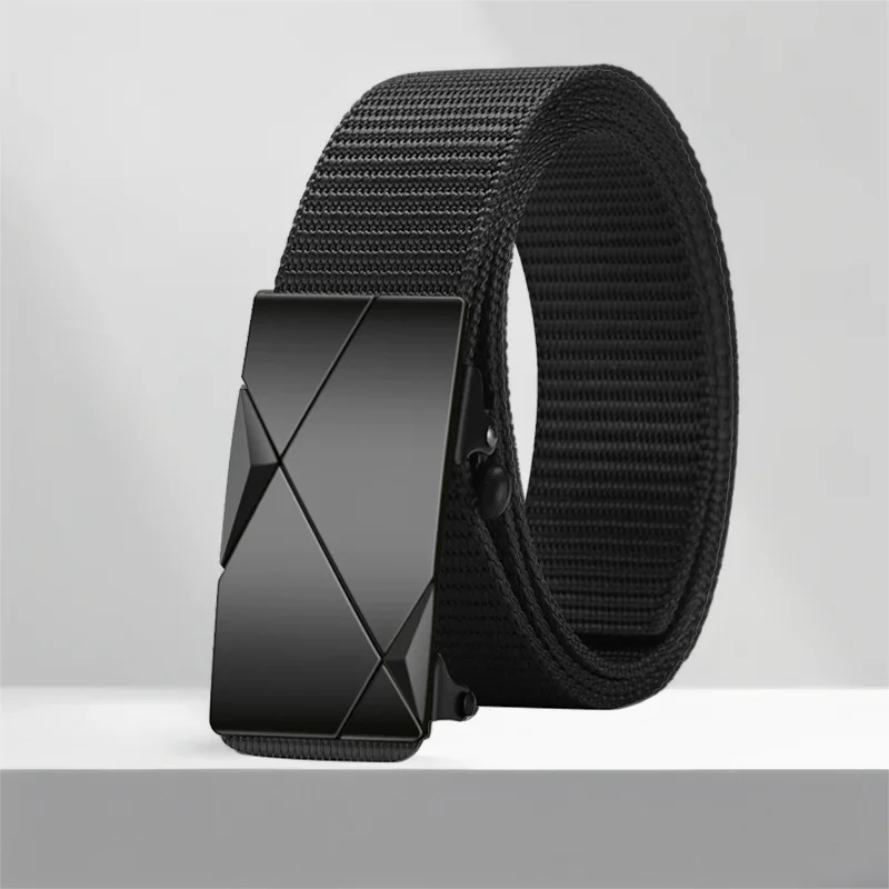 Trendy And Versatile Men's Casual Pants Belt Fashion Men's Canvas Belt Suitable For Outdoor Adventure Sports Belt