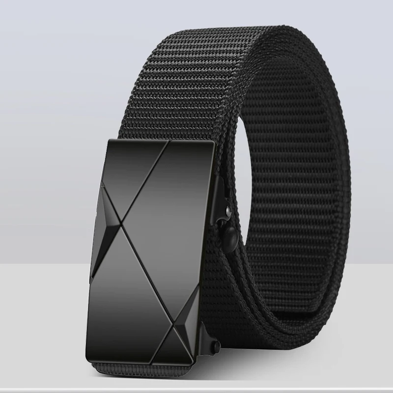Trendy And Versatile Men's Casual Pants Belt Fashion Men's Canvas Belt Suitable For Outdoor Adventure Sports Belt