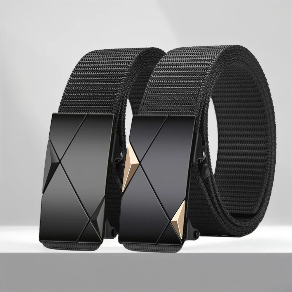 Trendy And Versatile Men's Casual Pants Belt Fashion Men's Canvas Belt Suitable For Outdoor Adventure Sports Belt