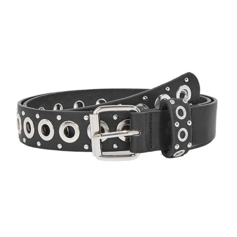 Men's Trousers Belt Western Cowboy Strap Designer Belts Men Casual Punk Waistband Black Male Waist Belt XX003