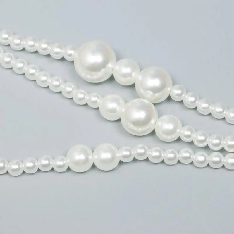 Fashion Imitation Pearl Waist Chain Women With Dress Sub Sweater Multi-layer Pearl Waist Chain Women's Simple Body Chain