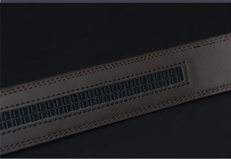 COWATHER Cow Genuine Leather Belt Top Quality Alloy Buckle Men Belts Automatic Buckle Cowhide Male Strap Black Brown Straps