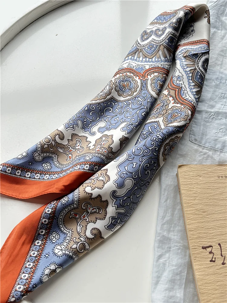Kerchief Silk Scarf Belt for Women Skirt Triangle Scarf Fart Curtain Waist Rope Pants Dress Accessories Waist Seal Headband