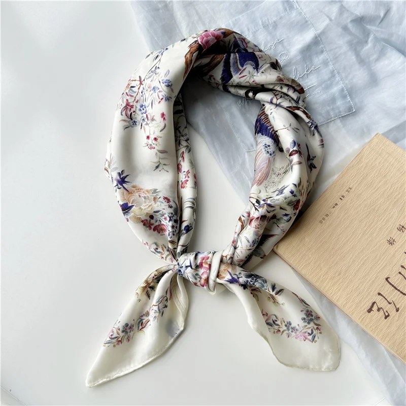 Kerchief Silk Scarf Belt for Women Skirt Triangle Scarf Fart Curtain Waist Rope Pants Dress Accessories Waist Seal Headband