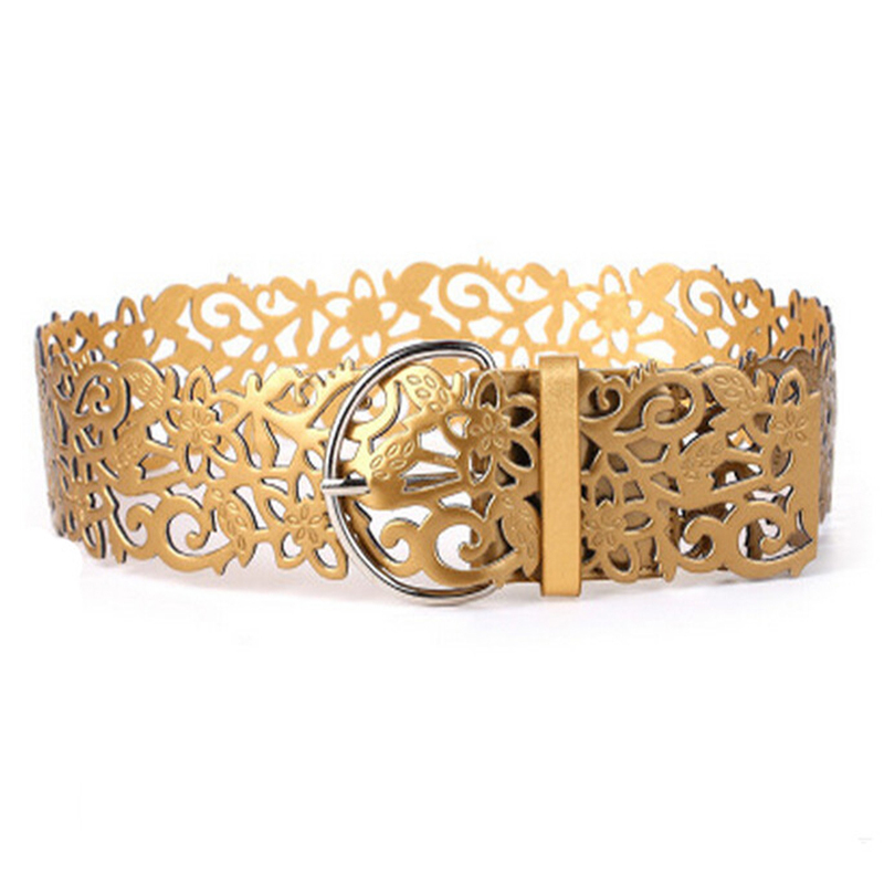 Hollow Retro Ladies Belt Fashion Lady Dress All-match Decorative Belt Women  Accessory Gifts High Quality Female Belts