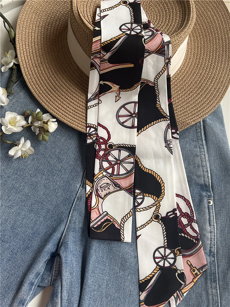 Fabric Belts for Women Long Scarf Skirt Pants Extended Ribbon Decorative Dress Waist Jeans Strap Rope Headband