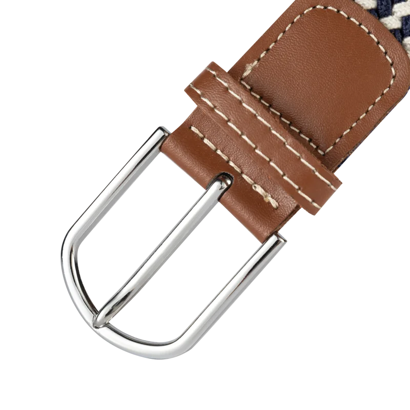 107/120/130cm Unisex Women Men Elastic Belt Striped Women Stretch Belt Braided Casual Waist Pin Buckle Belts Girdle 60 Colors