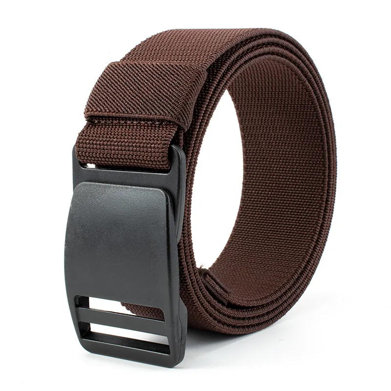 New Men and Women Elastic Belt Men's Elastic Belt Outdoor Multifunctional Training Belt High Quality Casual Waistband 3.8cm