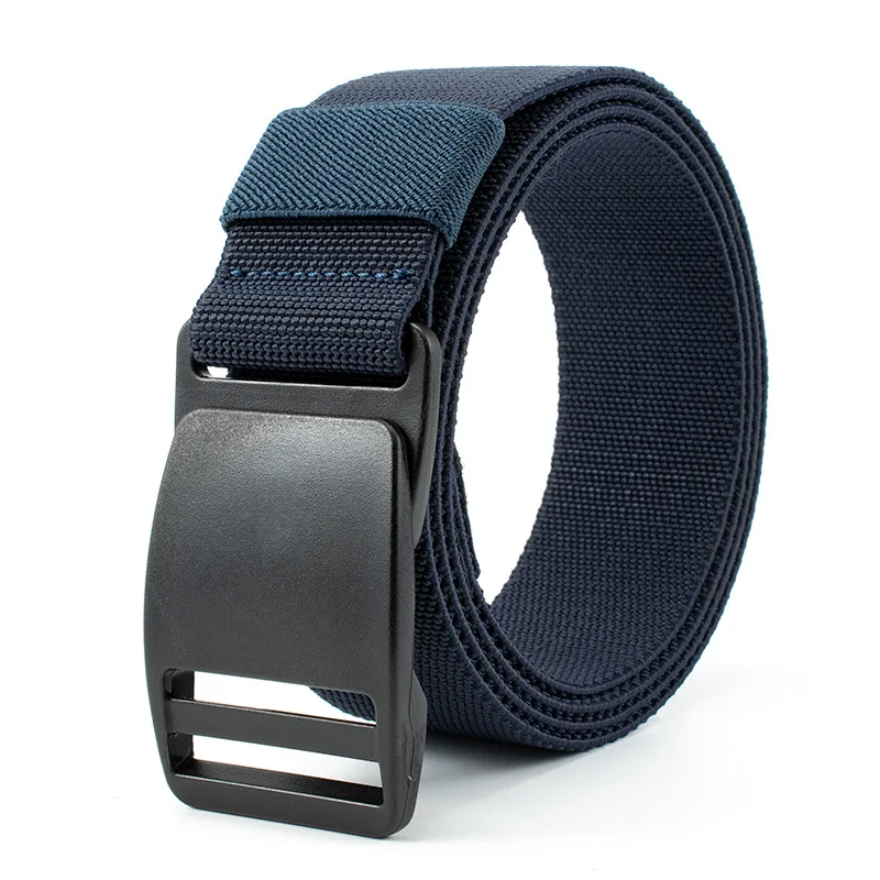 New Men and Women Elastic Belt Men's Elastic Belt Outdoor Multifunctional Training Belt High Quality Casual Waistband 3.8cm