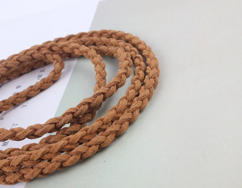 Fashion Women Waist Tassel Braided Twist Weaving Belt Knitted Decorated Rope for Dresses Shirt