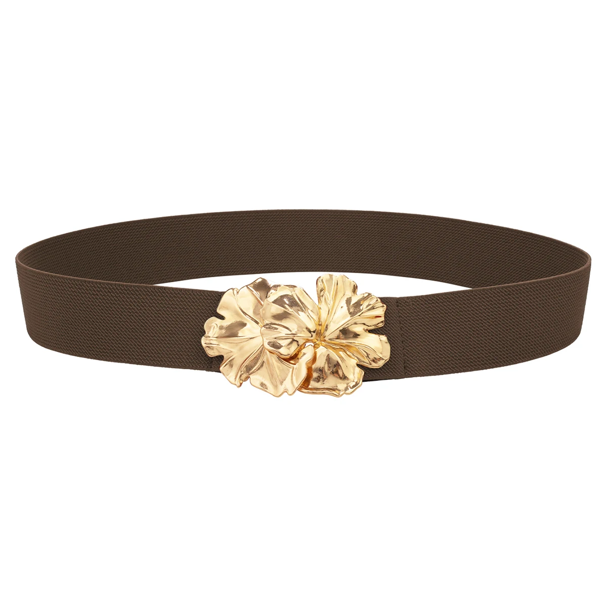 SISHION 2025 Flower Buckle Vintage Fashion Elastic Waist Cummerbund Corset Belt Black Green Red Women Belts Waistband YD0116