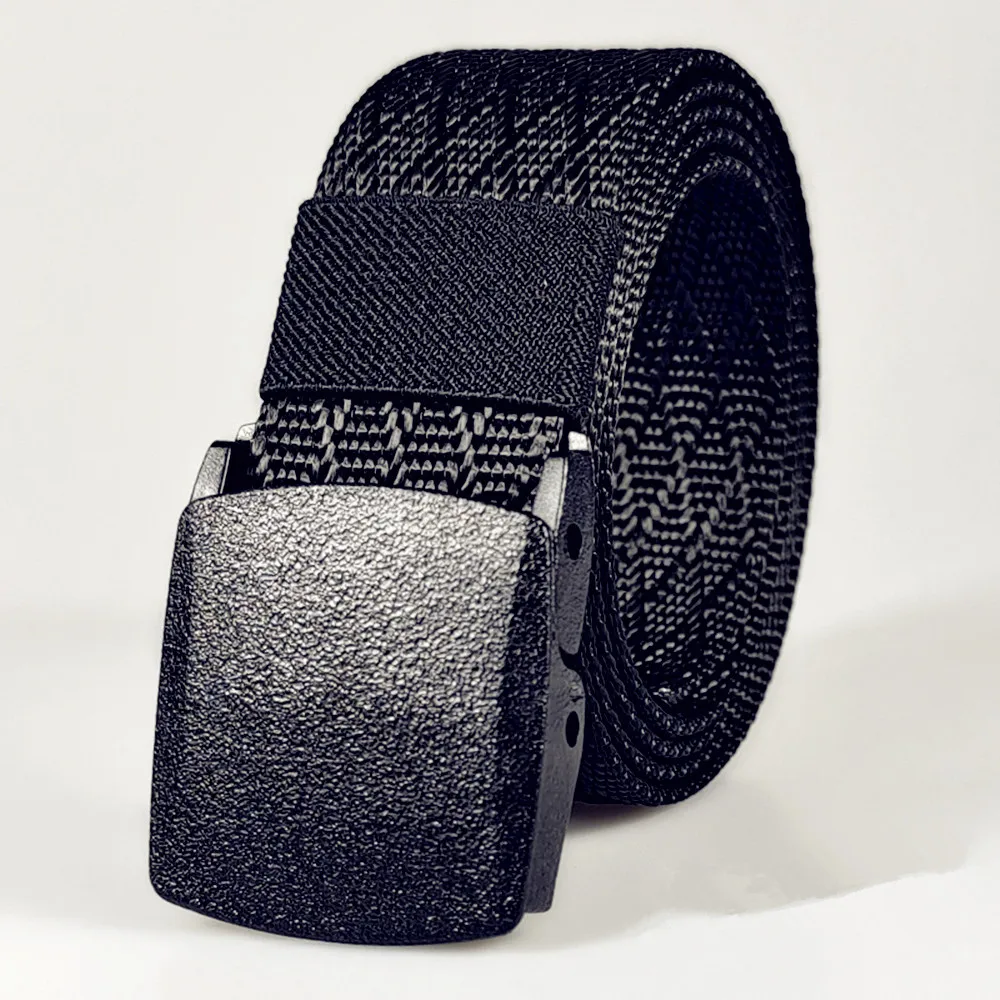 Automatic Buckle Nylon Army Tactical Men's Belt Military Canvas Waist Belt Outdoor Strap Travel Jeans Waistband for Women