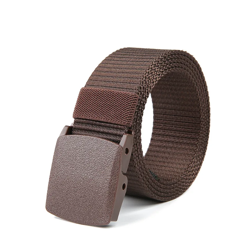 110/120/130/140cm Automatic Buckle Nylon Women Belt Outdoor Hunting Multifunctional - Canvas Sports Belt for Men