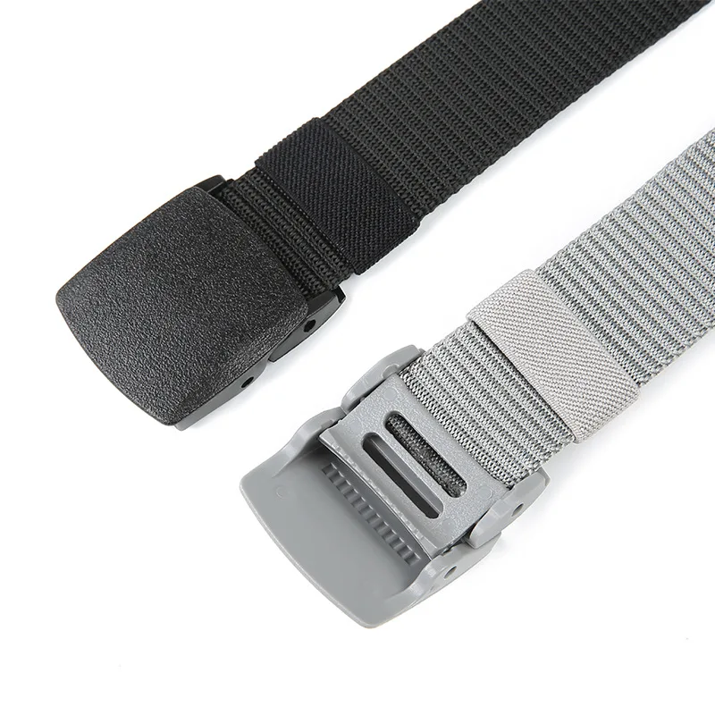 110/120/130/140cm Automatic Buckle Nylon Women Belt Outdoor Hunting Multifunctional - Canvas Sports Belt for Men