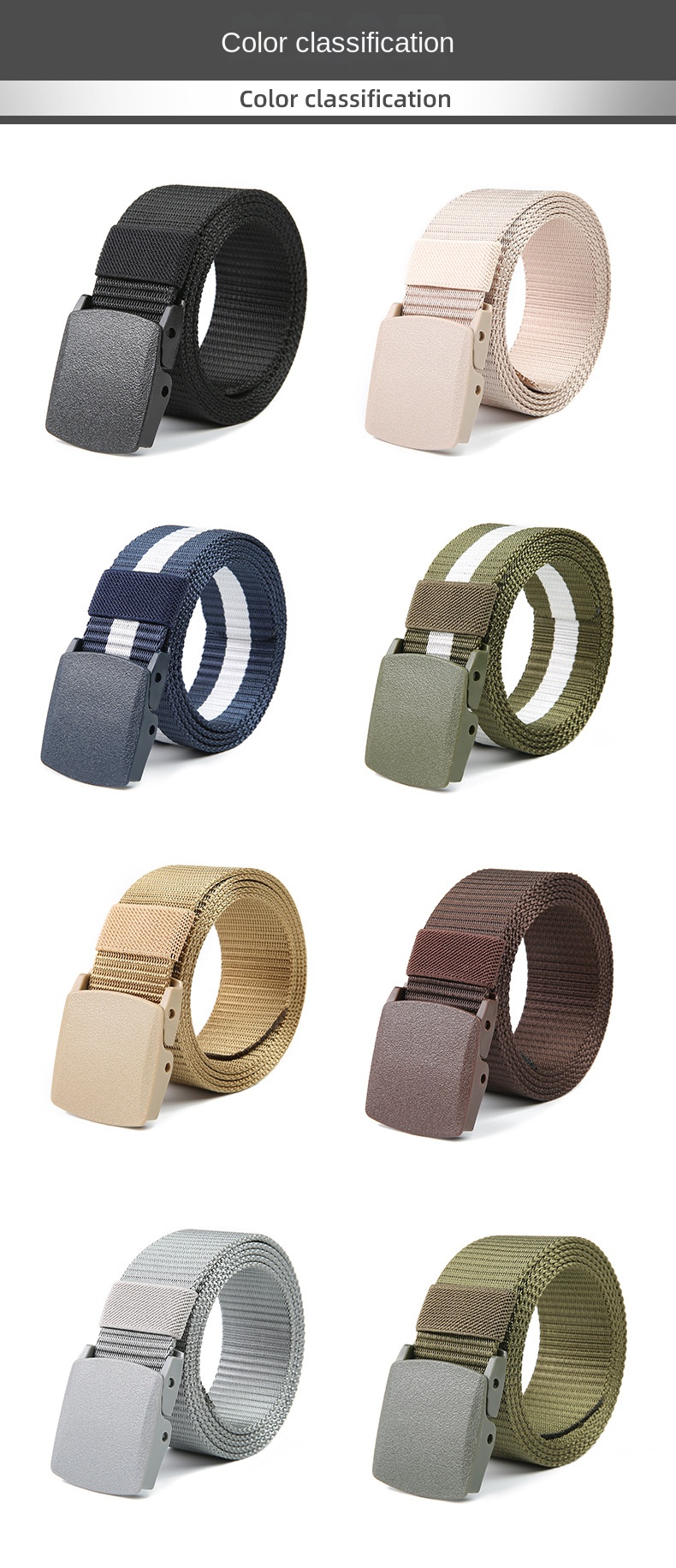 110/120/130/140cm Automatic Buckle Nylon Women Belt Outdoor Hunting Multifunctional - Canvas Sports Belt for Men