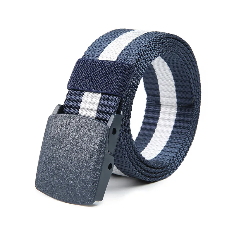 110/120/130/140cm Automatic Buckle Nylon Women Belt Outdoor Hunting Multifunctional - Canvas Sports Belt for Men