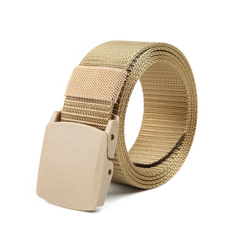110/120/130/140cm Automatic Buckle Nylon Women Belt Outdoor Hunting Multifunctional - Canvas Sports Belt for Men