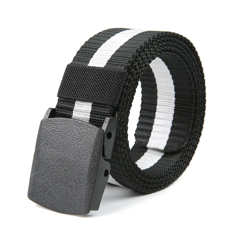 110/120/130/140cm Automatic Buckle Nylon Women Belt Outdoor Hunting Multifunctional - Canvas Sports Belt for Men