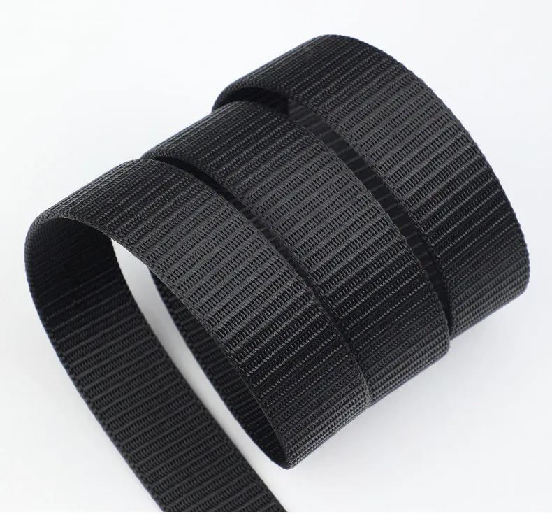 Men's Belt Outdoor Leisure Sports Belt Toothless Quick Release Automatic Buckle Quality Black Outdoor Belt Military Training
