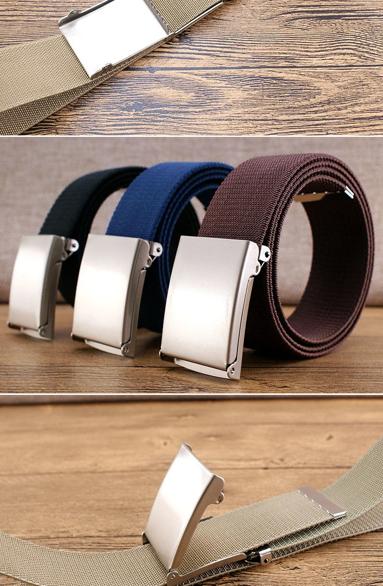 New Canvas Belts for Men and Women Ladies Woven Belts Canvas Belts for Women Luxury Designer Brand Unisex Nylon Waistband 3.8cm