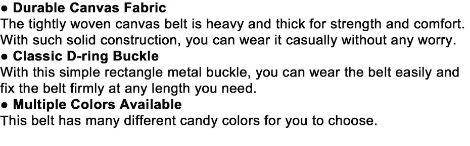 Maikun Men's Canvas Belts for Women Tactical Belt for Military Jeans Double Ring Buckle Belts