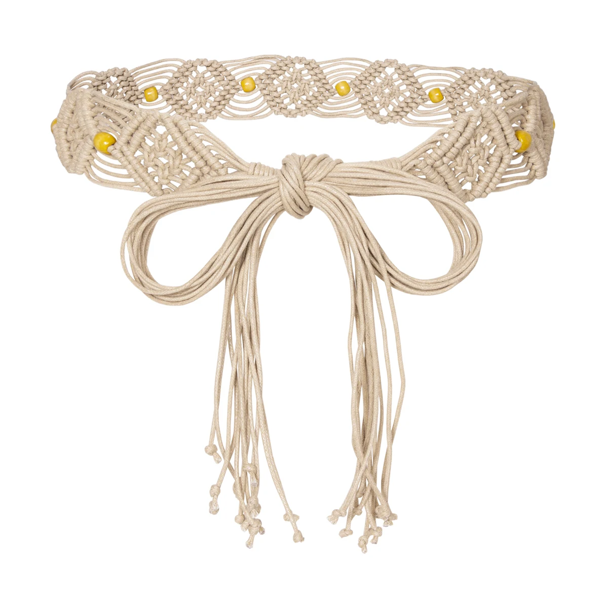 SISHION 2025 Women Woven Waist Belt Crochet Summer Beach Handwoven Rope Braided Skinny Dress Belts Waistband Bohemian TCS356