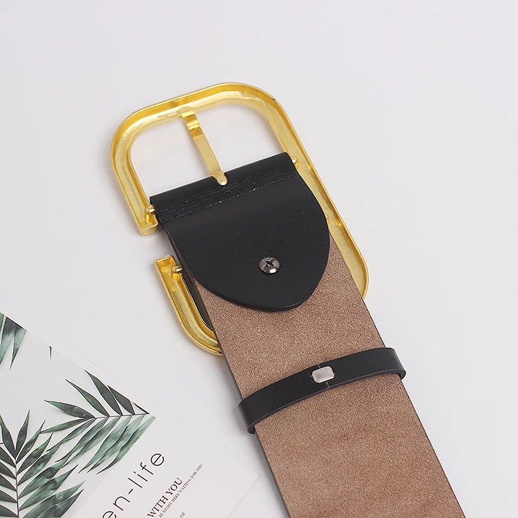 2025 Women's Genuine Leather Retro Copper Pin Buckle Wide Waist Seal Dress Decoration Corset Belts for Women Ladies Waist Belt