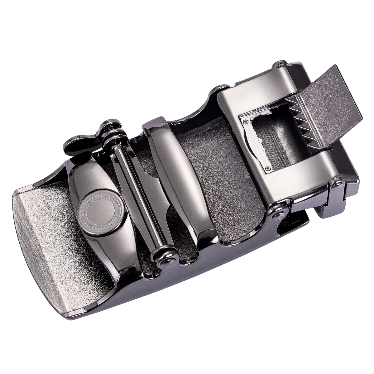 Hi-Tie Luxury Brand Men's belt buckles 3.5cm Width Men's Classic Fashion Alloy Metal Automatic Belt Buckles for Men Cowboy