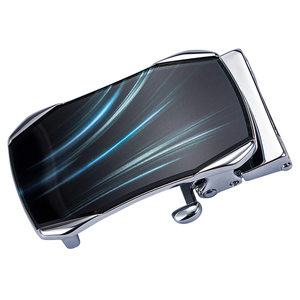Hi-Tie Luxury Brand Men's belt buckles 3.5cm Width Men's Classic Fashion Alloy Metal Automatic Belt Buckles for Men Cowboy