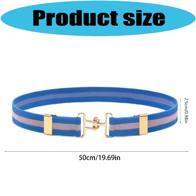 XXFD Fashionable Elastic Belt Waist Strap for Horseback Riding and Outdoor Adventures