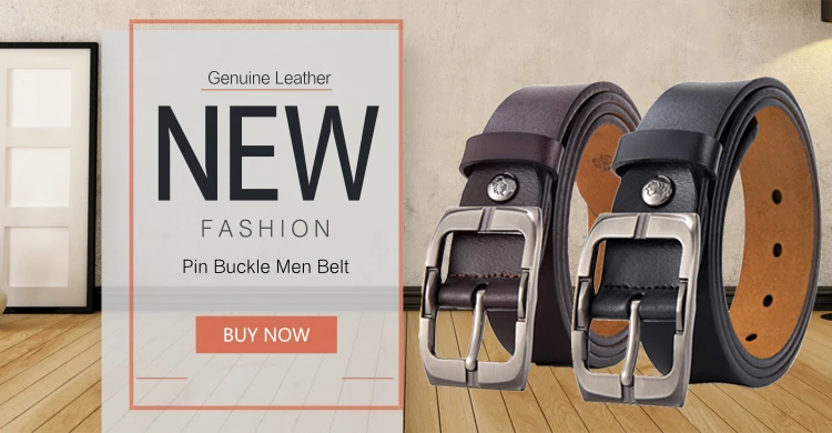 Men Belt for Men Cowskin Genuine Leather Personality Men Belt Buckle Quality Male Brown Strap Vintage Jeans N71223