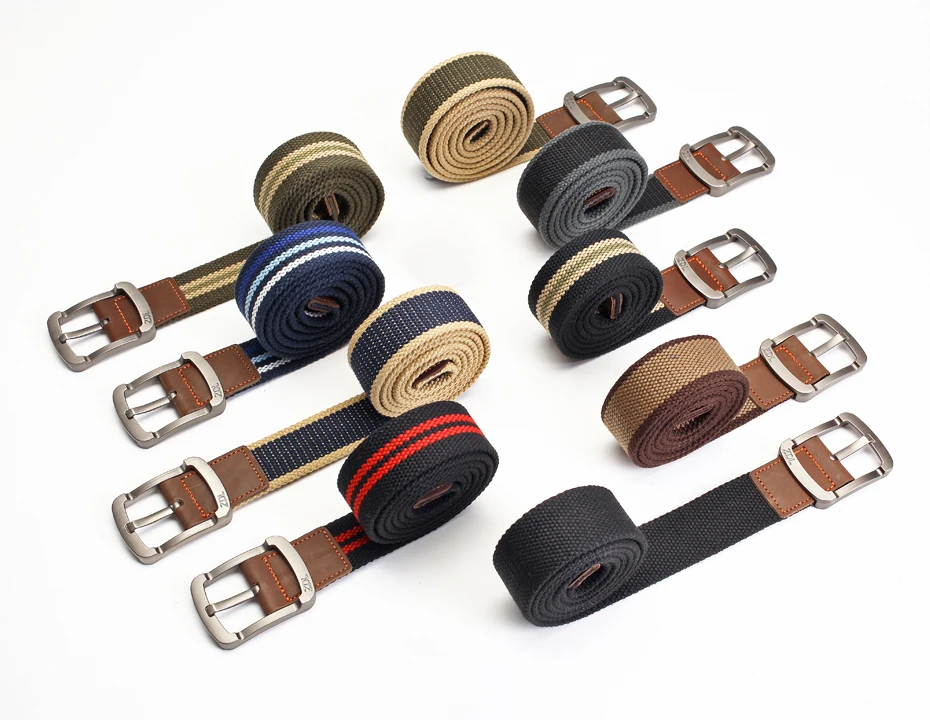 MEDYLA Canvas Belt Outdoor Tactical Belt Unisex High Quality Canvas Belts for Jeans Male Luxury Casual Straps Ceintures