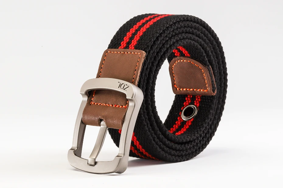 MEDYLA Canvas Belt Outdoor Tactical Belt Unisex High Quality Canvas Belts for Jeans Male Luxury Casual Straps Ceintures