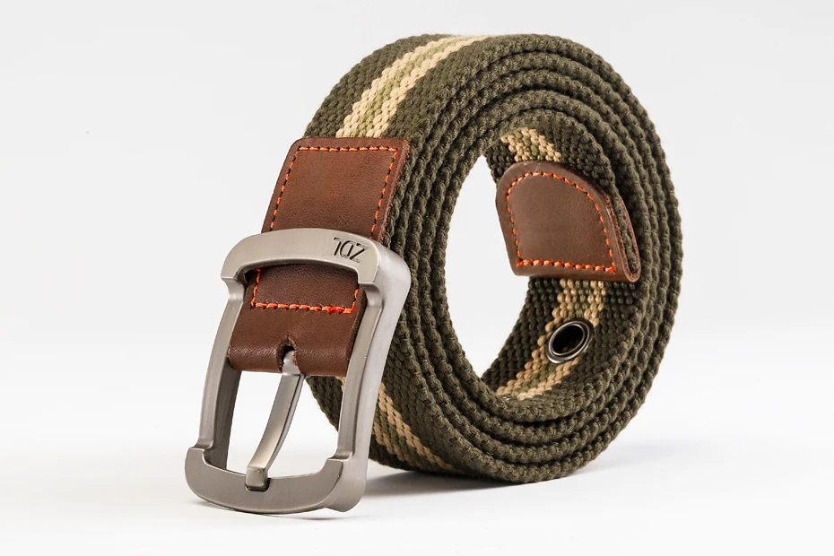 MEDYLA Canvas Belt Outdoor Tactical Belt Unisex High Quality Canvas Belts for Jeans Male Luxury Casual Straps Ceintures