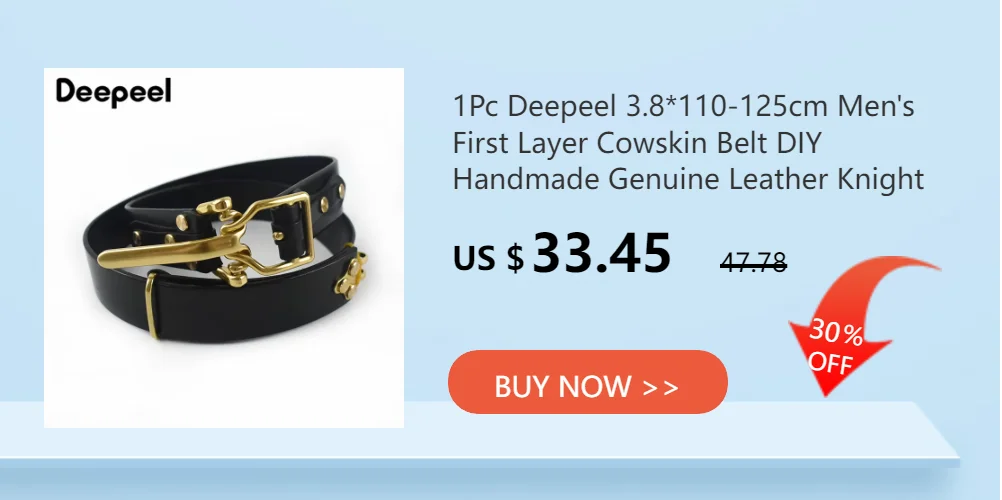 1Pc Deepeel 3.8*110-125cm Fashion Men's Cowhide Belt Genuine Leather Waistband Pin Buckle Girdle Male Pant Jeans Designer Belts