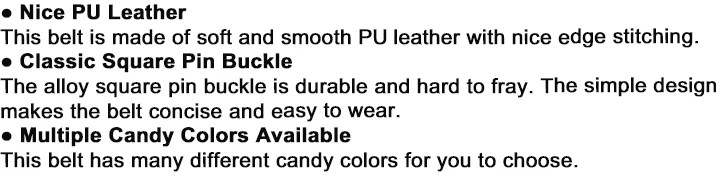 MaiKun Women Leather Belts for Jeans Luxury brand Designer Belts Female Square Metal Pin Buckle Belt