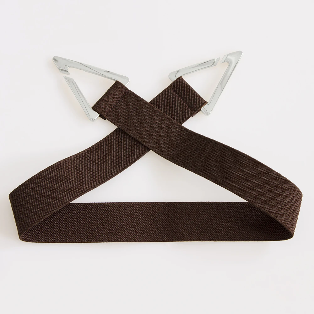 SISHION Fashion Plus Size S-XXL Women Waist Belts TCS275 Black Brown Elastic Thin Casual Corsets Belt