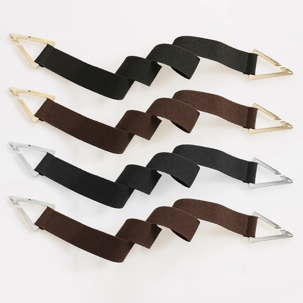 SISHION Fashion Plus Size S-XXL Women Waist Belts TCS275 Black Brown Elastic Thin Casual Corsets Belt