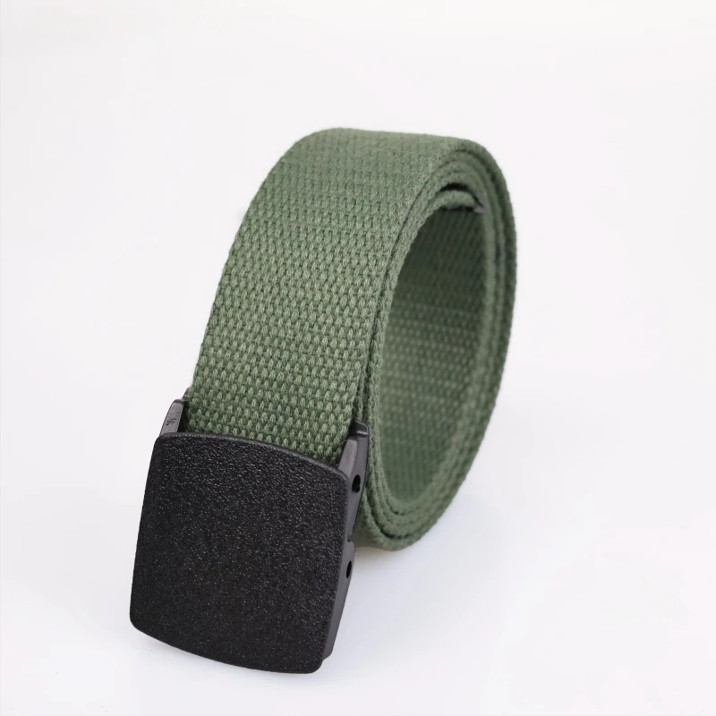 3.8cm Men's Belt Outdoor Casual Canvas Belt Metal Free Training Tactical Belt With Pants Jeans Belt Sports For Men Women belts