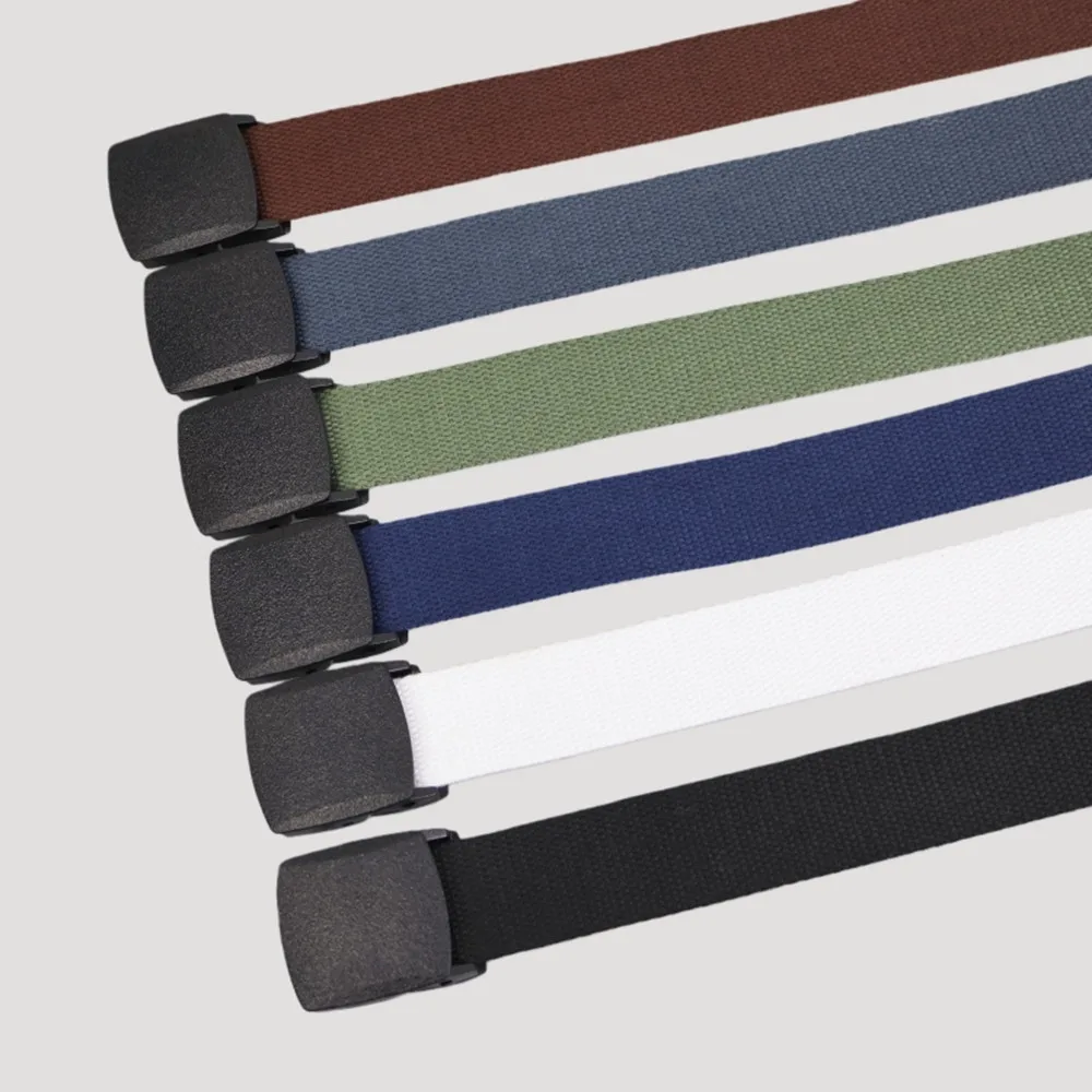 3.8cm Men's Belt Outdoor Casual Canvas Belt Metal Free Training Tactical Belt With Pants Jeans Belt Sports For Men Women belts