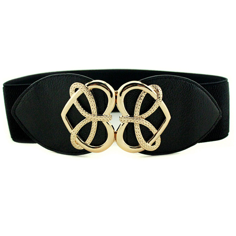 1PC Fashion 60x6cm Female Waistband Wide Waist Elastic Stretch Belt for Women Cinch Waistband Dress Coat Clothing Accessories