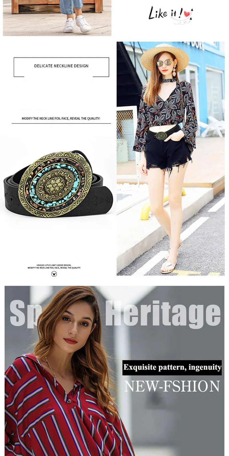 1Pc Deepeel 3.5*100/115cm Fashion Corset Wide Female Belt Alloy Smooth Buckle Belts with Stones Buckles Decorative Waistband