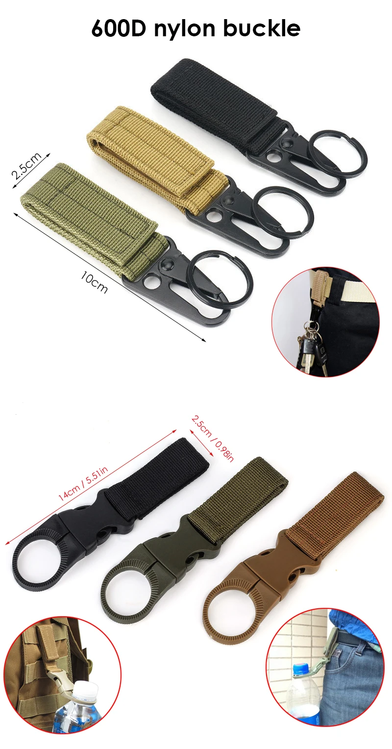 VATLTY New Men's Military Pistol Belt Metal Automatic Buckle Sturdy Nylon Tactical Outdoor Belt IPSC Casual Waistband Male